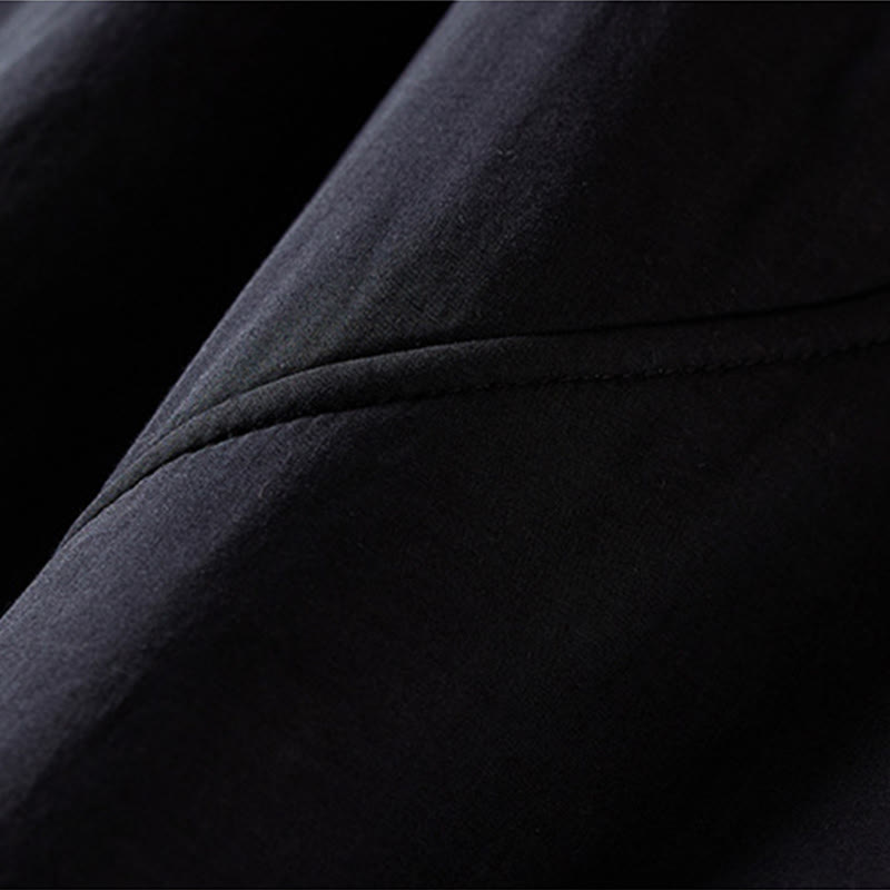 Buddha Stones Plain Women's Harem Thick Pants With Pockets - image 28