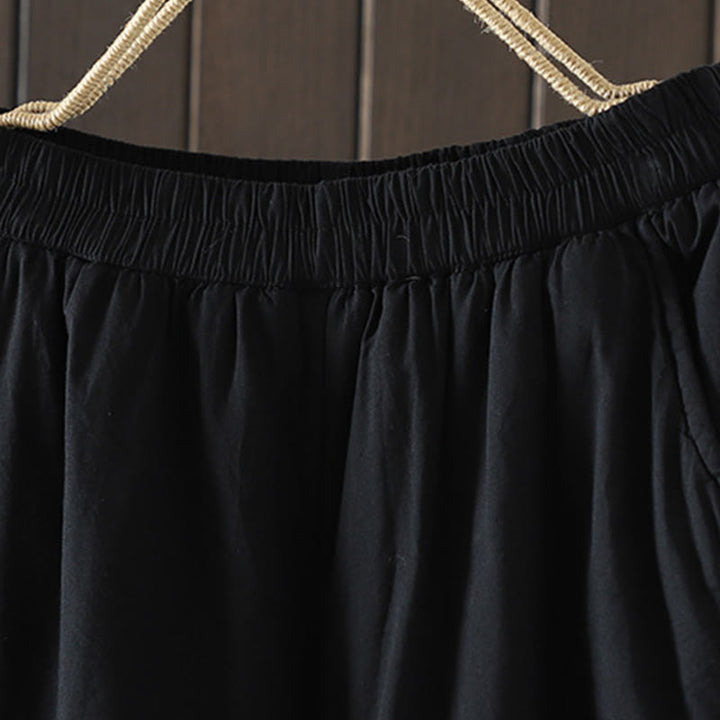 Buddha Stones Plain Warm Women's Harem Pants With Pockets - image 15