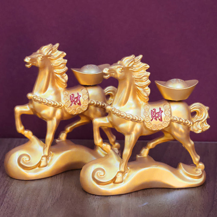 Buddha Stones "Wishing You Success and Good Fortune" Year of the Horse Decor Includes Gift Message Card - image 13