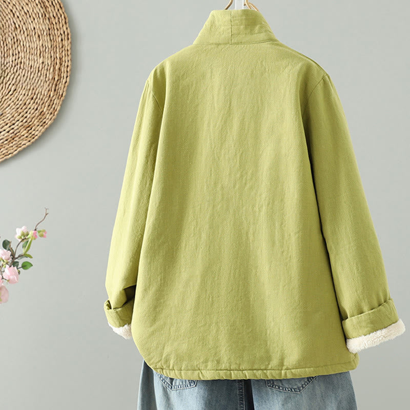 Buddha Stones Drawstring Zen Meditation Women's Long Sleeve Jacket - image 1