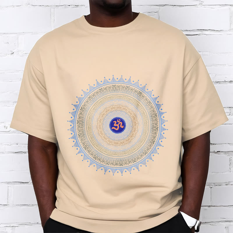 Buddha Stones Mandala Flower OM Pattern Tee T-shirt - image 11