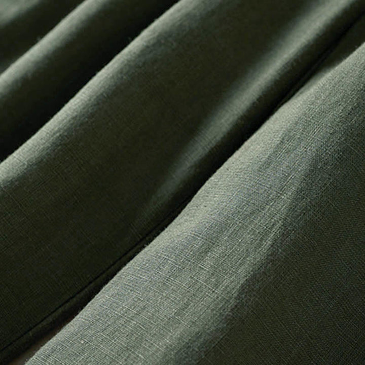 Buddha Stones Summer Small Flower Embroidery  Harem Pants With Pockets - image 30