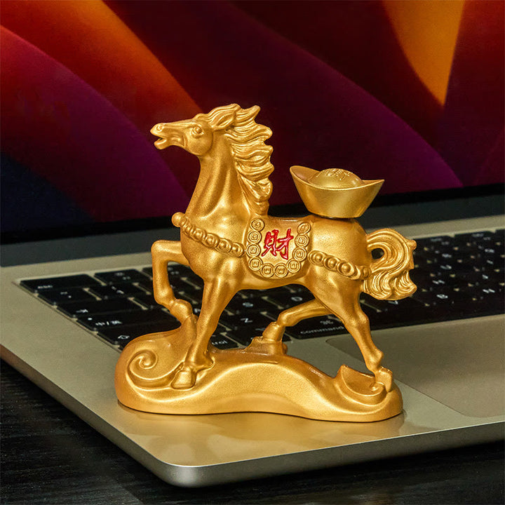 Buddha Stones "Wishing You Success and Good Fortune" Year of the Horse Decor Includes Gift Message Card - image 6