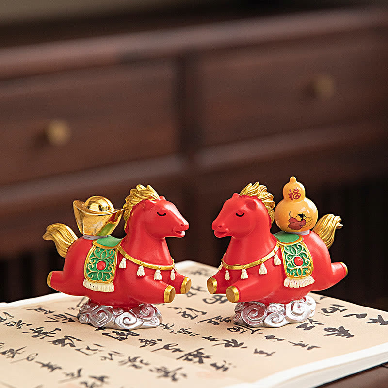 Buddha Stones Chinese Zodiac Year Of The Horse Fu Character Prosperity Home Decoration - image 24