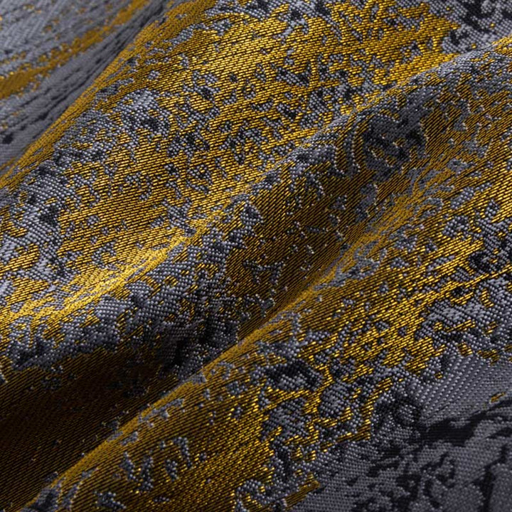 Buddha Stones Ancient Buildings Trees Frog-Button Long Sleeve Men's Jacket With Pockets - image 12