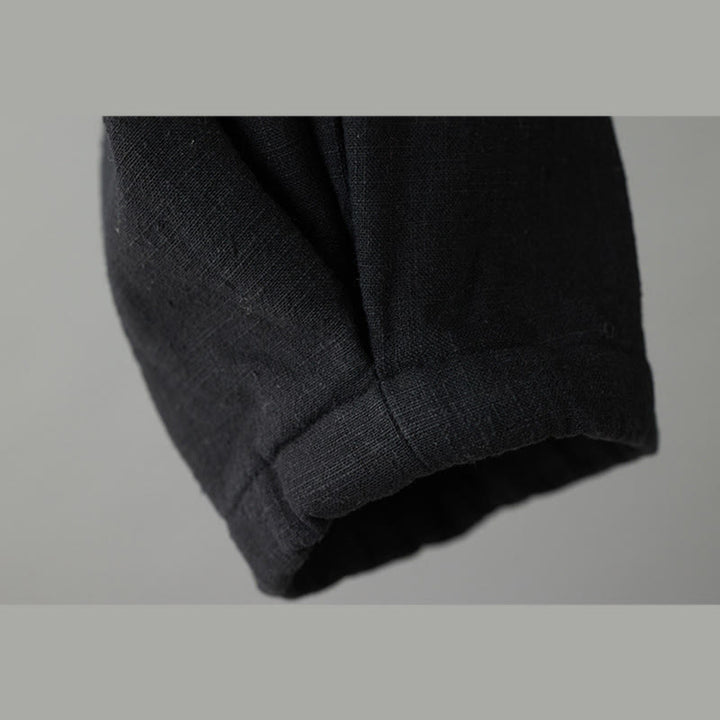 Buddha Stones Winter Women's Cotton Thermal Fleece-Lined Ankle-Length Pants With Pockets - image 10