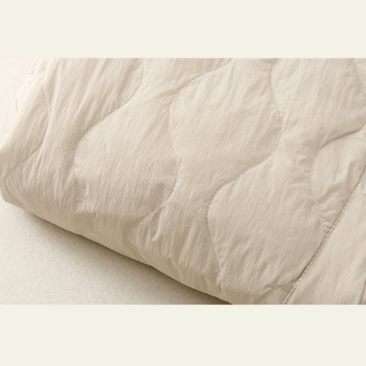 Buddha Stones Winter Solid Color Women's Cotton Thermal Pants With Pockets - image 3