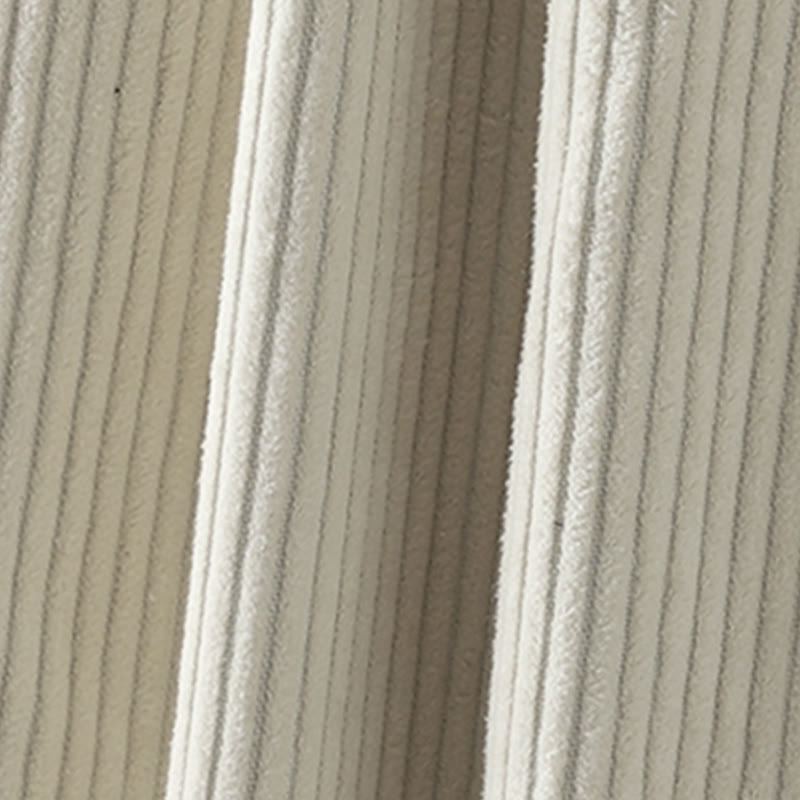 Buddha Stones Women's Winter Plain Corduroy Cotton High Waist Fleece-Lined Harem Pants With Pockets - image 7