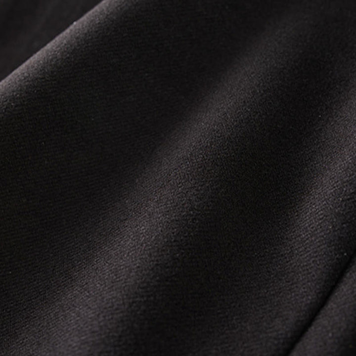 Buddha Stones Casual Thickening Elastic Waist Straight-leg Women's Winter Pants With Pockets - image 4