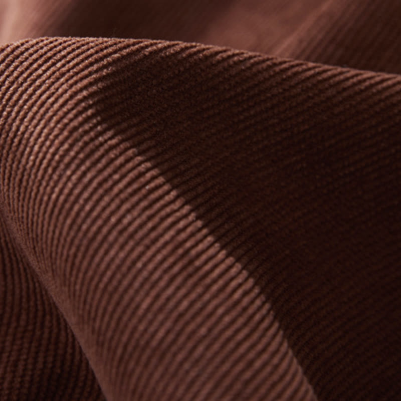 Buddha Stones Embroiderd Floral Pattern Lace-up Design Long Sleeve Midi Dress With Pockets - image 2