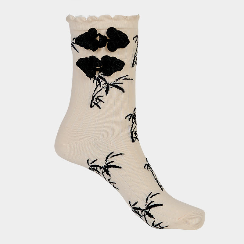 Buddha Stones "A New Beginning" Bamboo Micro Crew Women's Socks Includes Gift Message Card - image 14