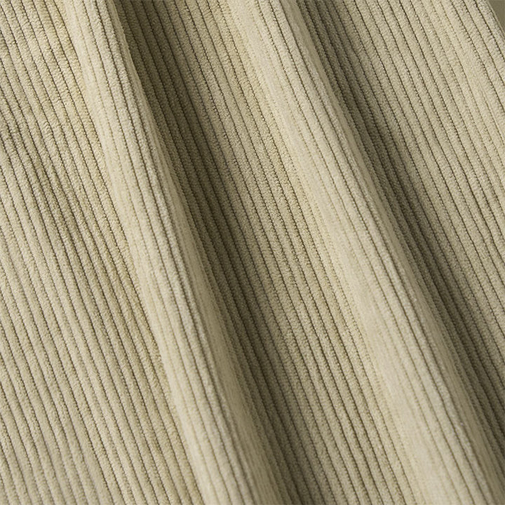 Buddha Stones Plain Corduroy Polyester Women's Buttons Wide Leg Pants With Pockets - image 10