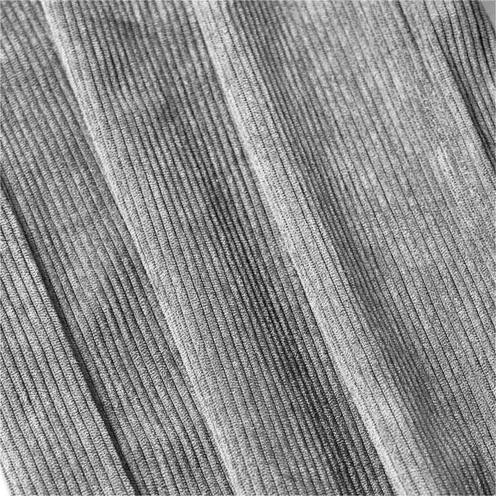 Buddha Stones Plain Corduroy Polyester Women's Buttons Wide Leg Pants With Pockets - image 15