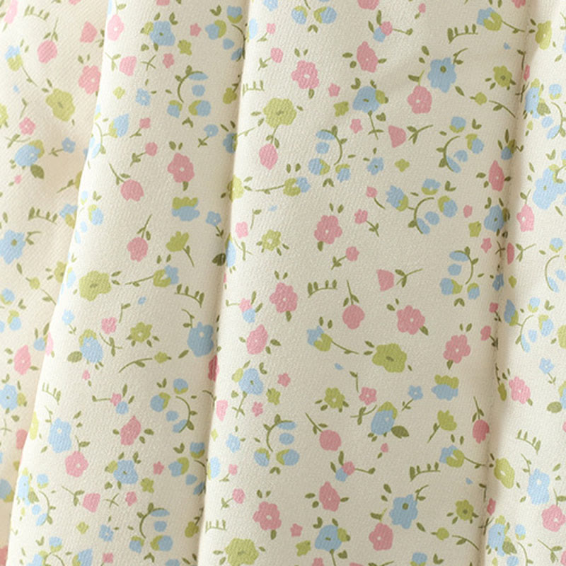 Buddha Stones Button Design Floral Pattern Women's Cotton Long Sleeve Thickened Jacket With Pockets - image 7