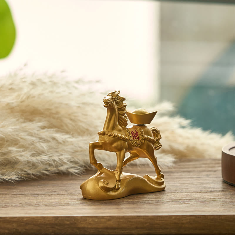 Buddha Stones "Wishing You Success and Good Fortune" Year of the Horse Decor Includes Gift Message Card - image 8