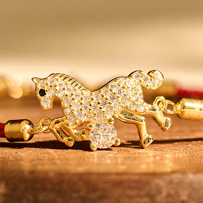 Buddha Stones "Wishing You Success & Good Luck" Year of the Horse String Includes Gift Message Card - image 5