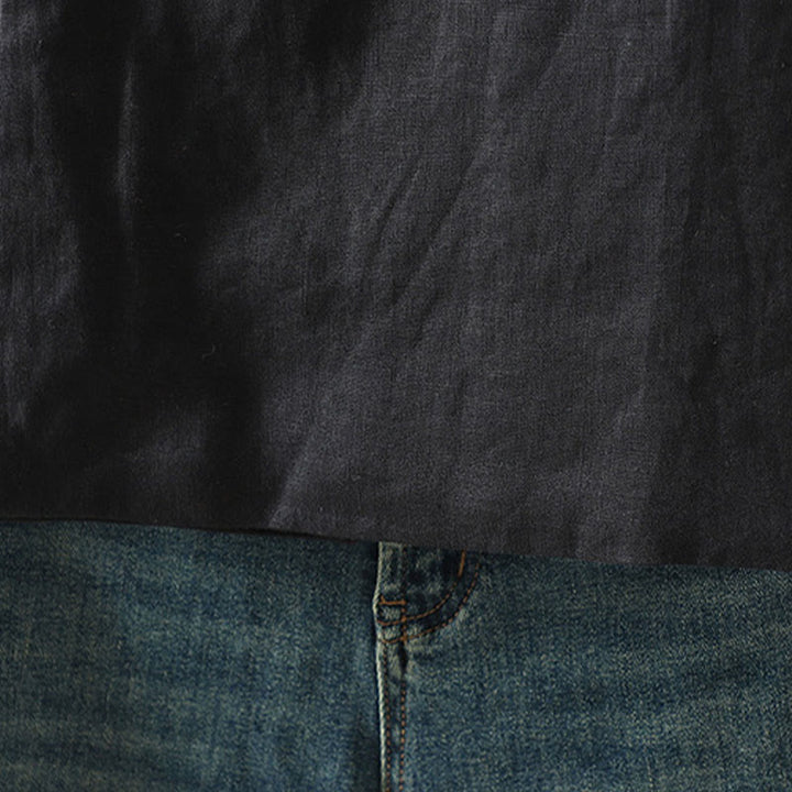 Buddha Stones Flower Pattern V-Neck Frog-Button Women's Sleeveless Vest Waistcoat - image 18