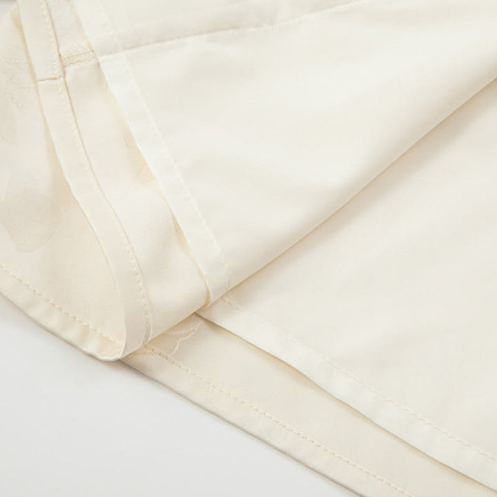 Buddha Stones Fall Flower Embroidery Frog-Button Design Long Sleeve Women's Jacket - image 9