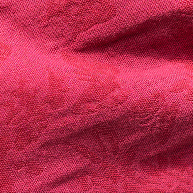 Buddha Stones Frog-Button Long Sleeve Cotton Jacquard Women's Shirt Pants With Pockets - image 14