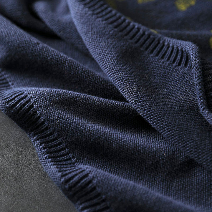 Buddha Stones Sunflower Pattern Mock Neck Long Sleeve Women's Cotton Sweater - image 11