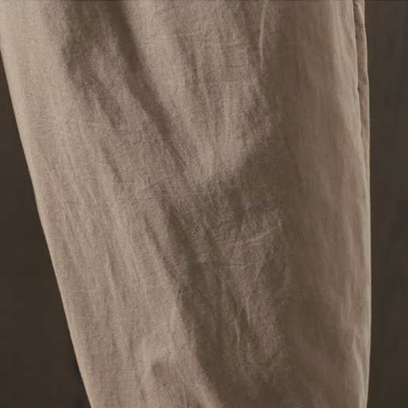 Buddha Stones Women's Winter Drawstring Fleece-Lined Thermal Harem Pants With Pockets - image 7