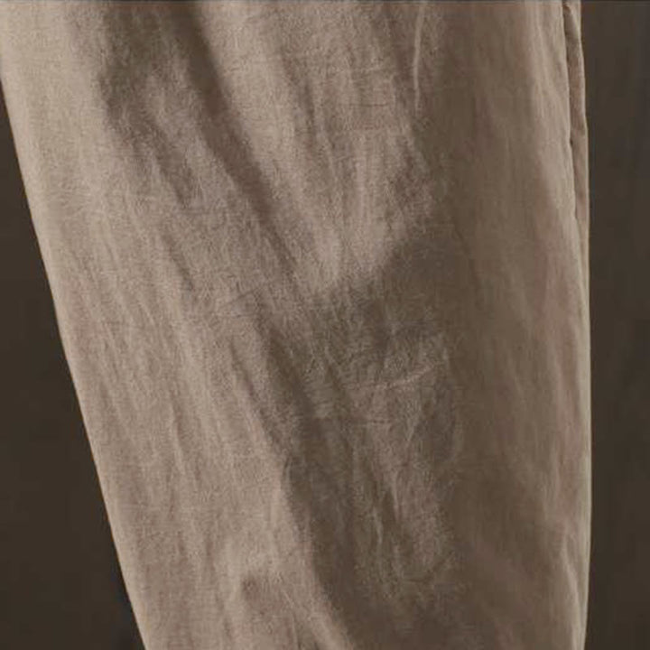 Buddha Stones Women's Winter Drawstring Fleece-Lined Thermal Harem Pants With Pockets - image 7