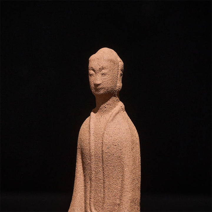 Buddha Stones Sitting Buddha Prayering Ceramic Statue Zen Home Decoration 5*3*8.5cm - image 6