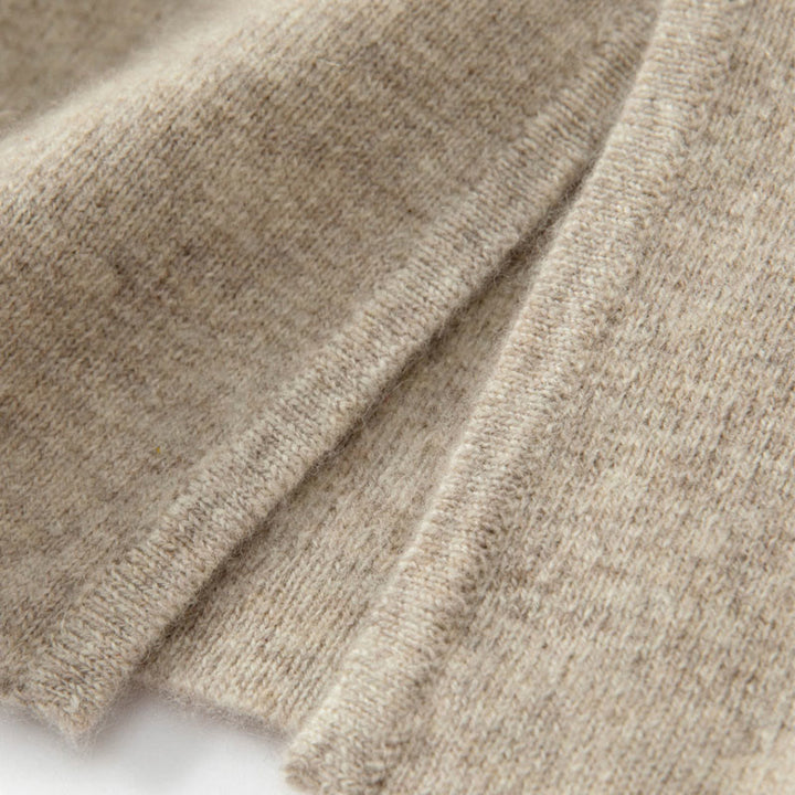 Buddha Stones Winter Solid Color Chinese Frog-Button Men's Wool Long Sleeve Sweater - image 14