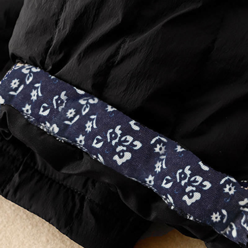 Buddha Stones Women's Winter Thermal Patchwork Pants With Pockets - image 11