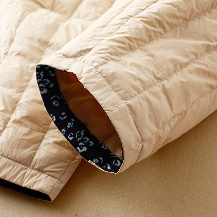 Buddha Stones Women's Winter Thermal Patchwork Cotton Pants With Pockets - image 6