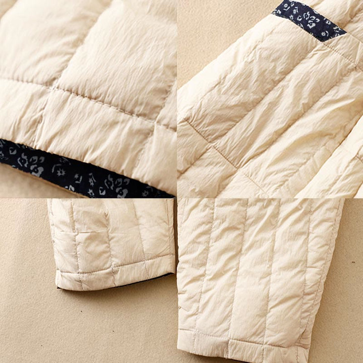 Buddha Stones Women's Winter Thermal Patchwork Cotton Pants With Pockets - image 7