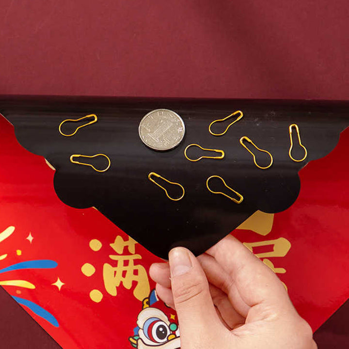 Buddha Stones Year of the Horse Magnetic Spring Festival Tassel Spring Couplets  - image 5