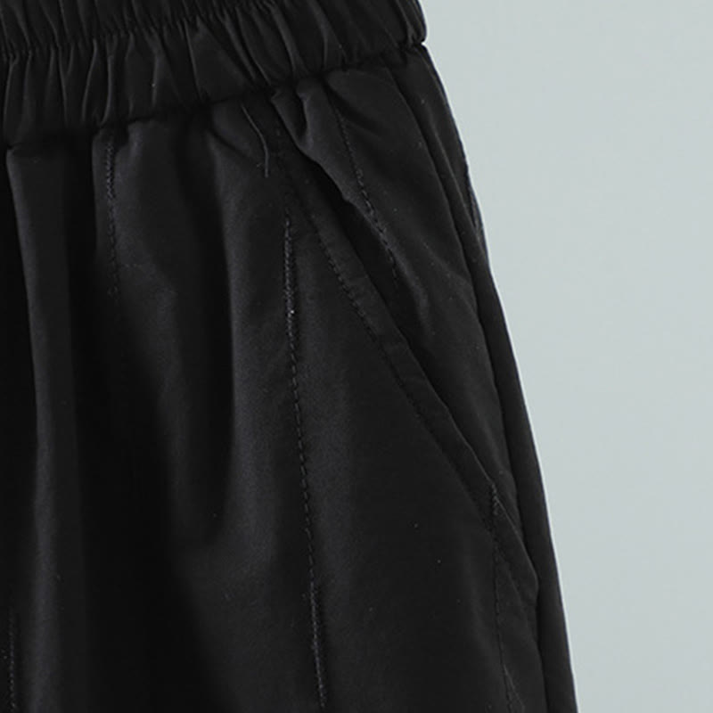 Buddha Stones Straight Lines Stripes Cotton Women's Harem Pants With Pockets - image 8