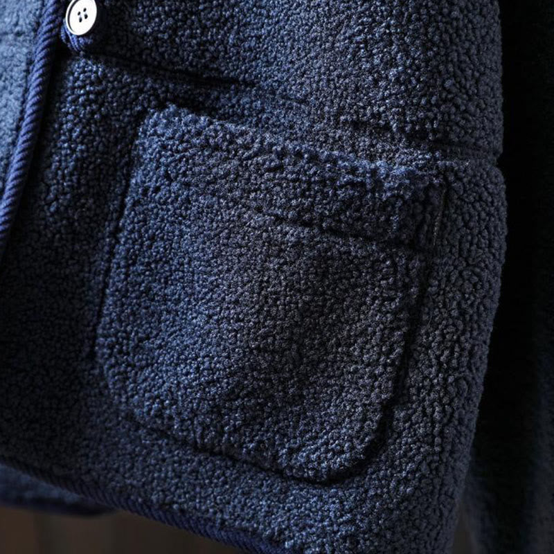 Buddha Stones Winter Zipper Buttons Long Sleeve Thermal Warm Cotton Women's Jacket With Pockets - image 13