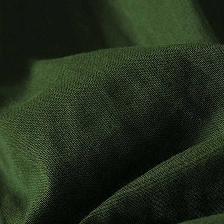 Buddha Stones Embroidered Flower Vine Pattern Long Sleeve Women's Lapel Shirt - image 4