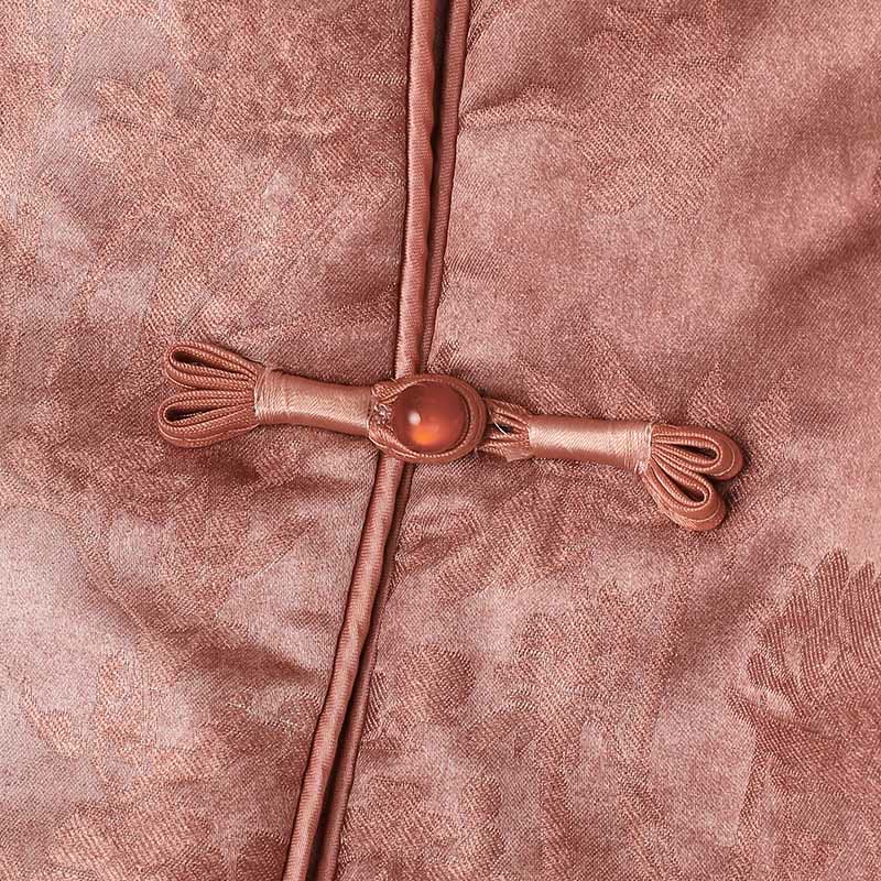 Buddha Stones Frog-Button Traditional Chinese Patterns Women's Long Sleeve Thickened Jacket  - image 23