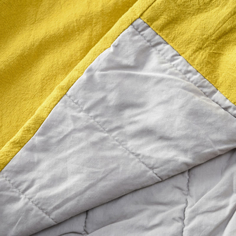 Buddha Stones Winter Solid Frog-Button Long Sleeve Cotton Women's Thermal Jacket With Pockets - image 9