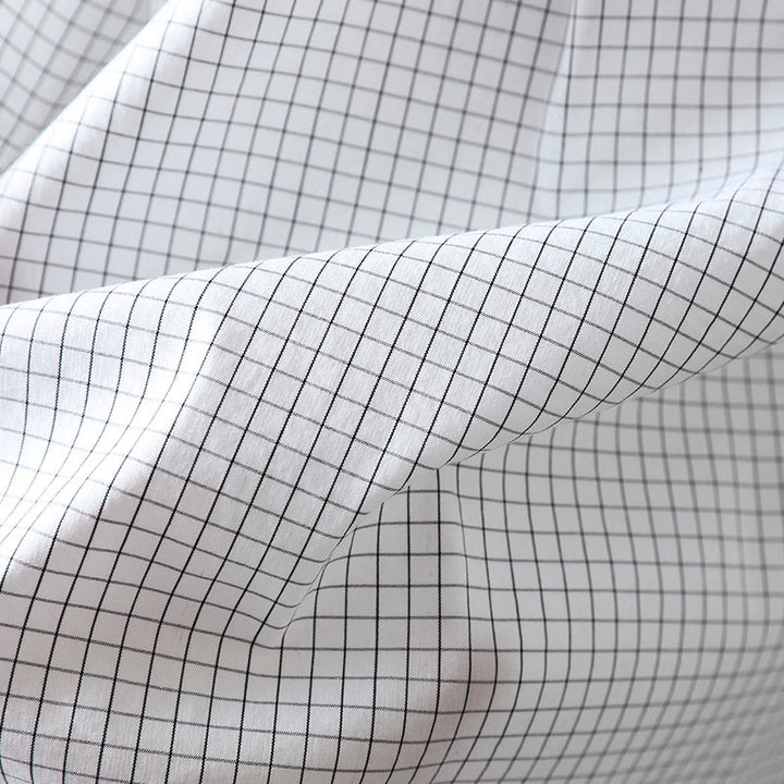 Buddha Stones Plaid Contrasting Buttons Down Long Sleeve Women's Cotton Shirt - image 16