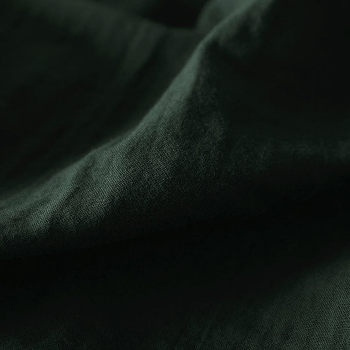 Buddha Stones Fall Contrasting Pocket Buttons Down Long Sleeve Women's Cotton Shirt - image 10