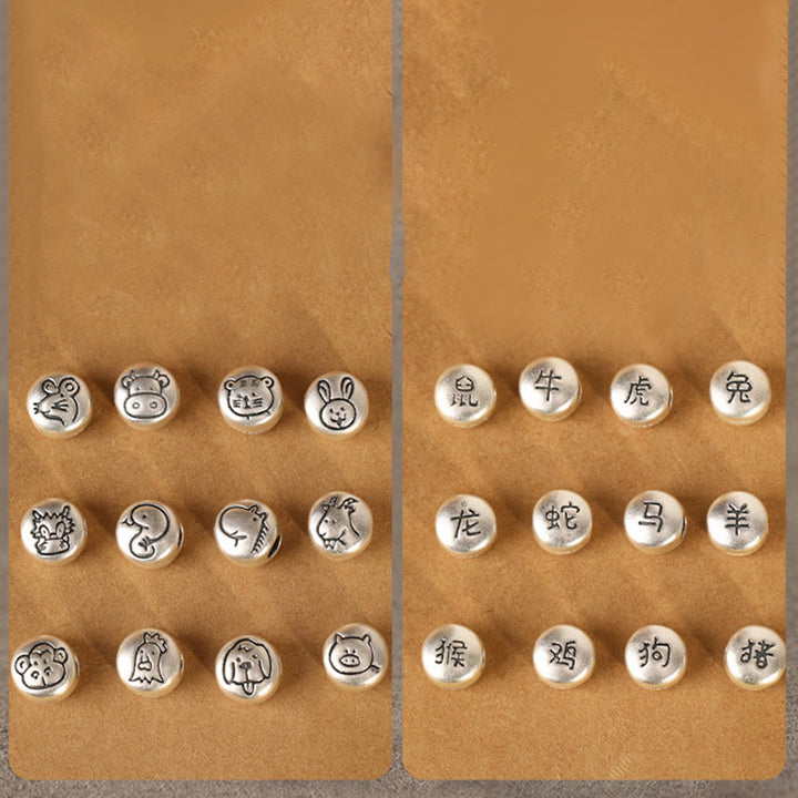 Buddha Stones 999 Sterling Silver Year Of The Horse Chinese Zodiac String Braided Luck Bracelet - image 55