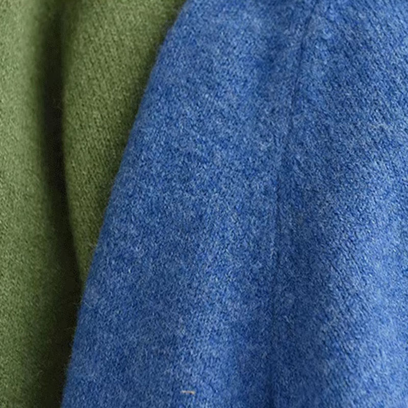 Buddha Stones Winter Crew Neck Warm Long Sleeve Women's Cotton Knitted Sweater - image 9