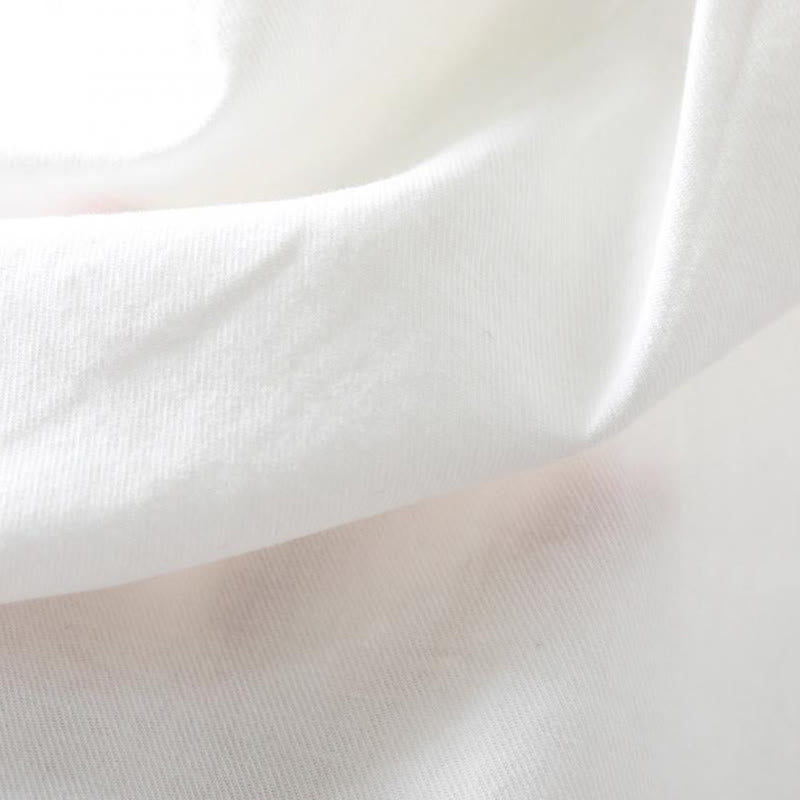 Buddha Stones Fall Buttons Down Pocket Decor Design Women's Stand Collar Long Sleeve Cotton Shirt - image 13