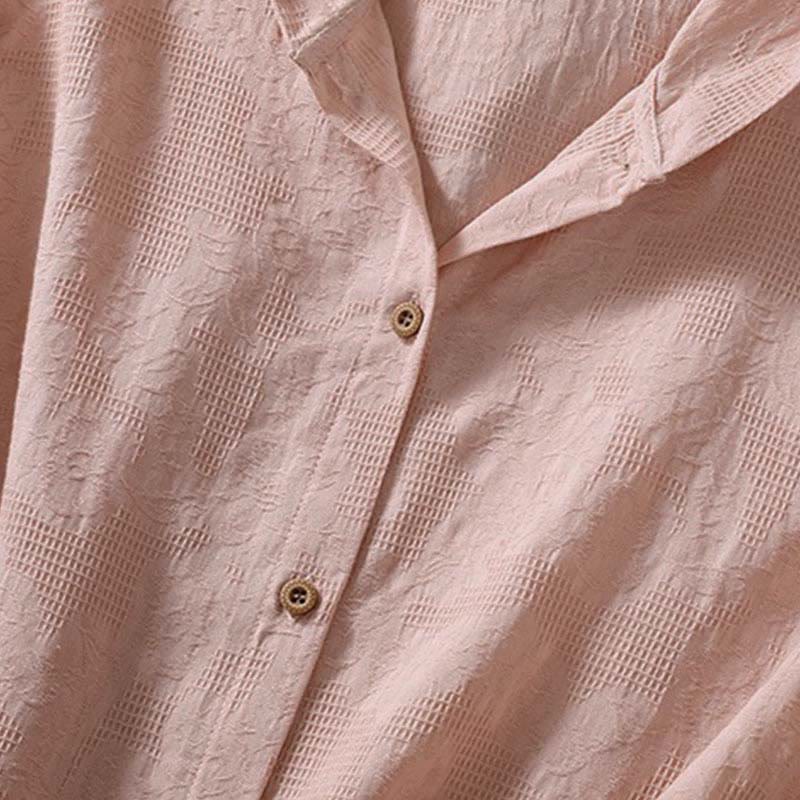 Buddha Stones Fall Jacquard Buttons Down Design Cotton Long Sleeve Women's Hoodie - image 12