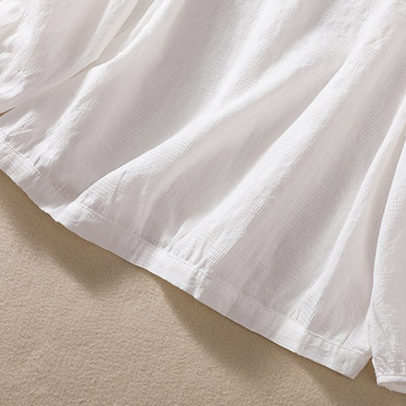 Buddha Stones Fall Jacquard Buttons Down Design Cotton Long Sleeve Women's Hoodie - image 26