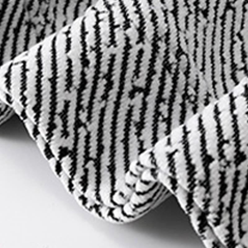 Buddha Stones Fall Crew Neck Stripes Button Men's Sweatshirt Pullover - image 14