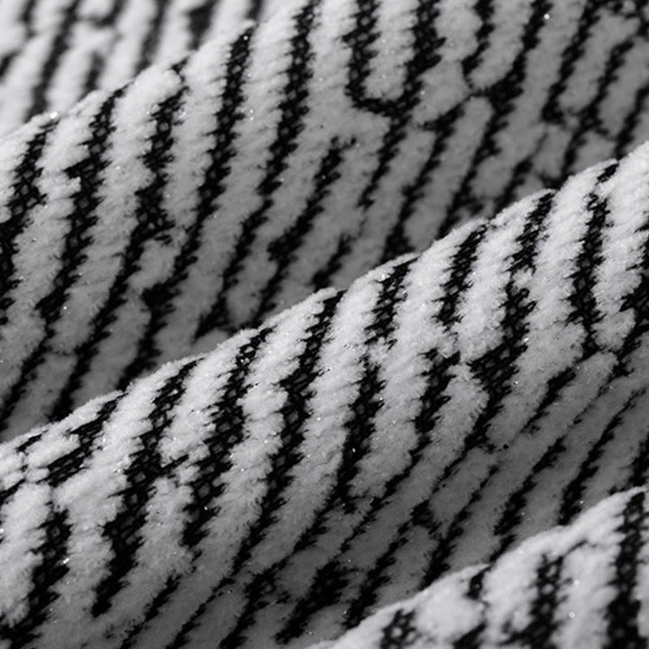 Buddha Stones Fall Crew Neck Stripes Button Men's Sweatshirt Pullover - image 15