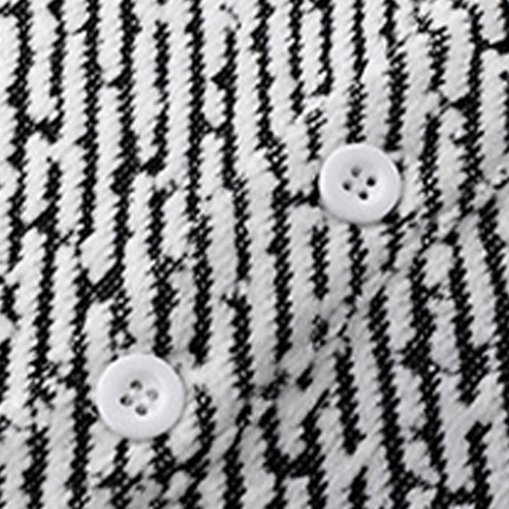 Buddha Stones Fall Crew Neck Stripes Button Men's Sweatshirt Pullover - image 13