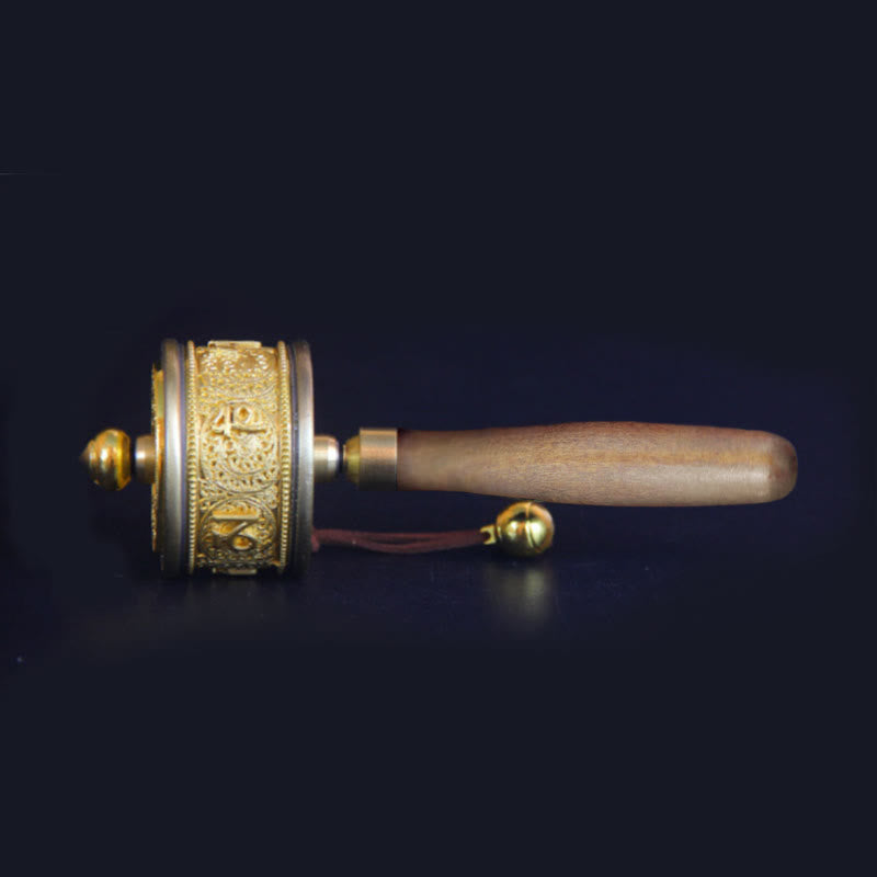 Tibetan Lucky Prayer Wheel Six True Words Decoration - image 4