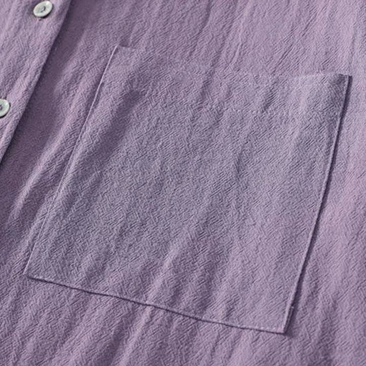 Buddha Stones Fall Crew Collar Long Sleeve Women's Polyester Shirt With Pockets - image 10