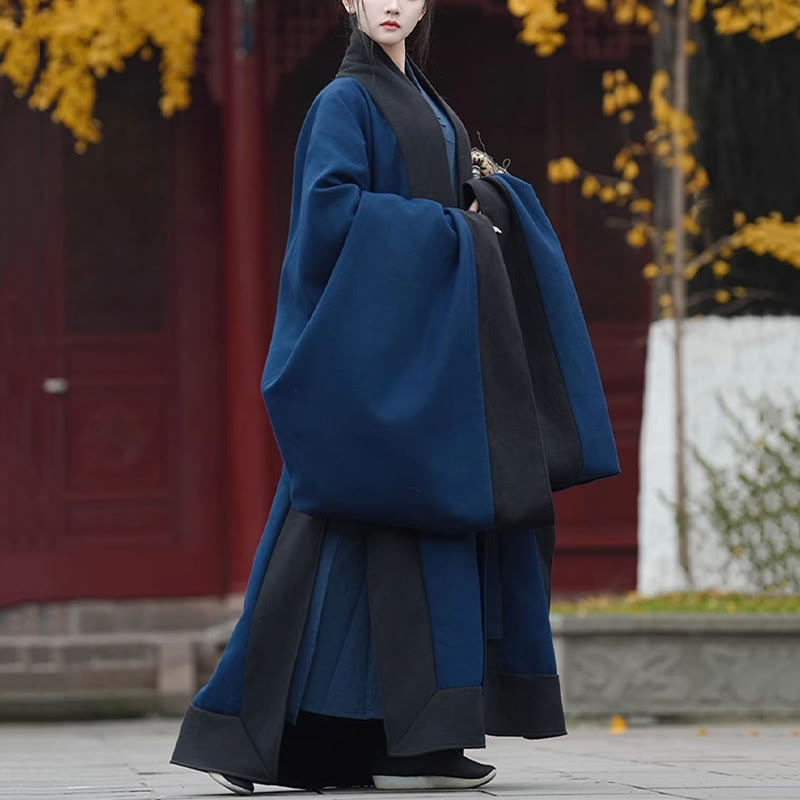 Buddha Stones Fall Winter Wudang Traditional Tai Chi Martial Arts Ceremony Linen Long Sleeve Unisex Taoist Long Robe - image 2